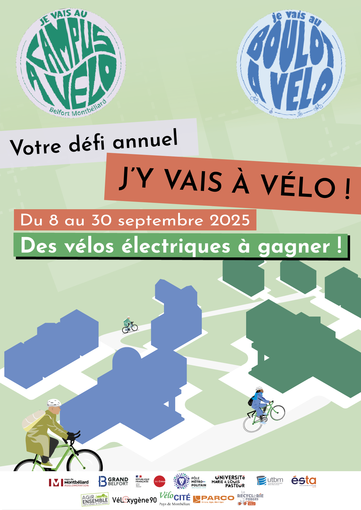 Affiche Challenge vélo